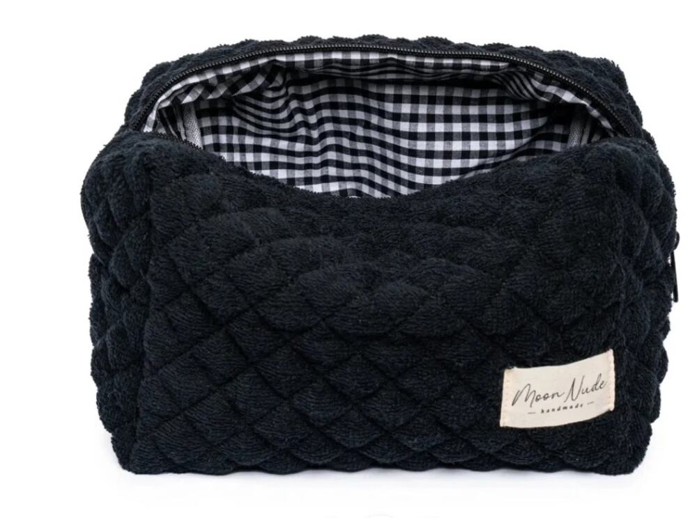 Moon Nude Black Space Hair Tool Bag NWT
